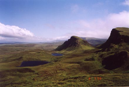 Útes na severu ostrova Skye, Skotsko